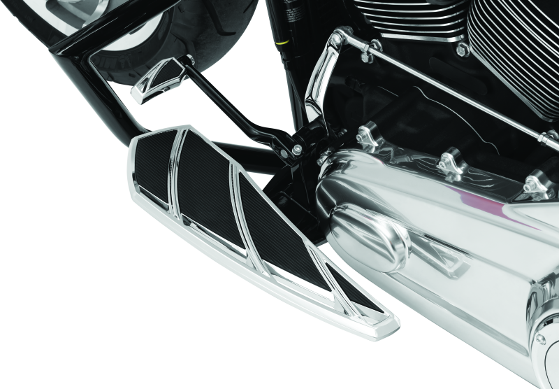 Kuryakyn Phantom Floorboards 18 and Up H-D Softails Chrome
