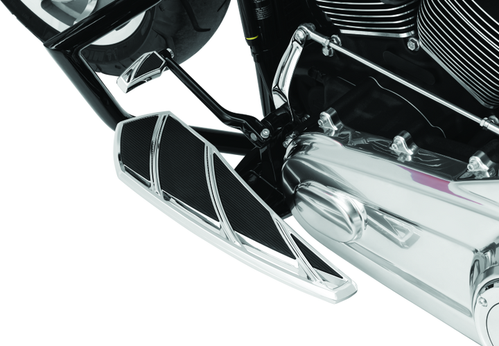 Kuryakyn Phantom Floorboards 18 and Up H-D Softails Chrome