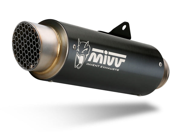 MIVV GPpro Black Slip-On Exhaust (H.068.LXBP) for 2018-2022 Honda CB1000R