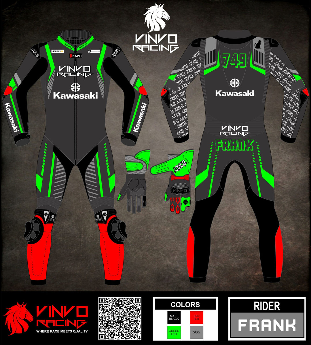 Custom Kangaroo Leather Race Suit