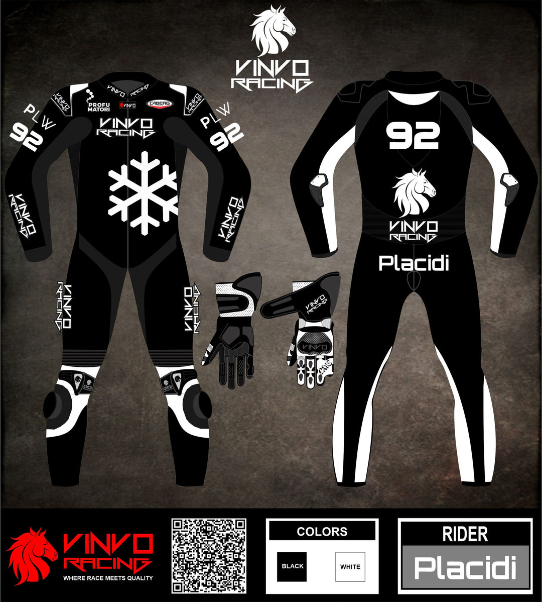 Custom Kangaroo Leather Race Suit