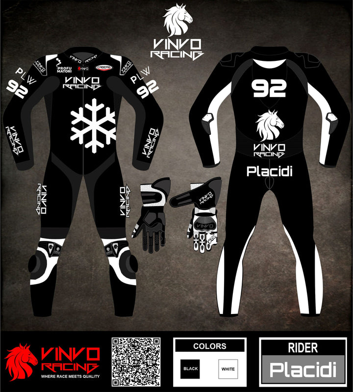 Custom Kangaroo Leather Race Suit