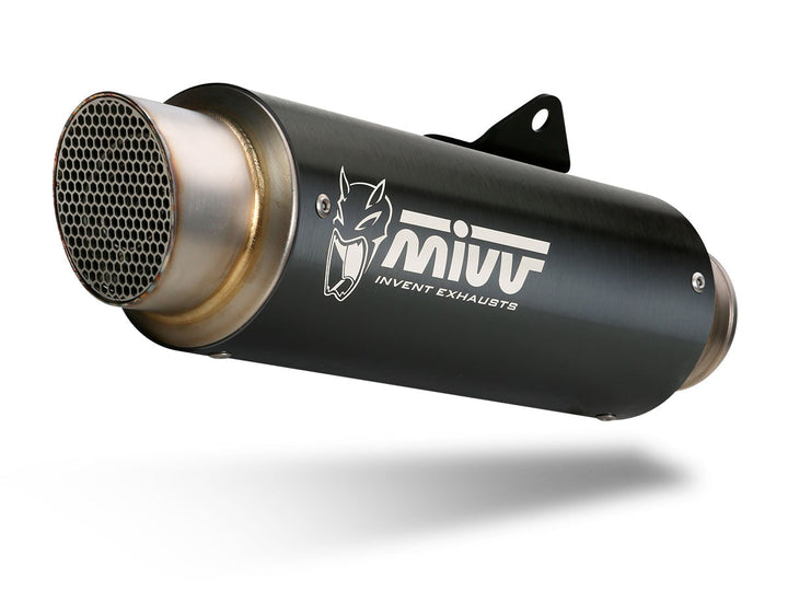 MIVV GPpro Black Slip-On Exhaust (K.045.LXBP) for 2017-2019 Kawasaki Z900