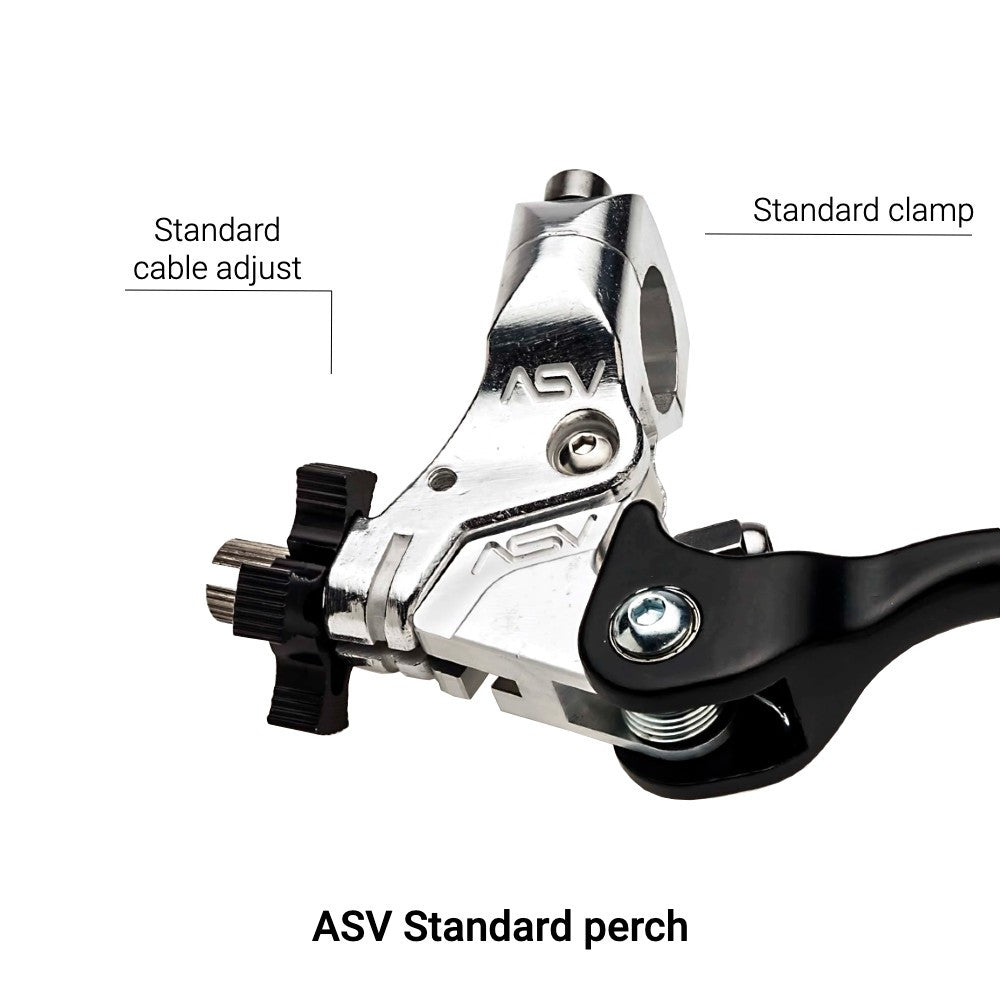 F2 Series Dirt Cable Brake and Clutch Lever Pair Pack w/ Perches 
