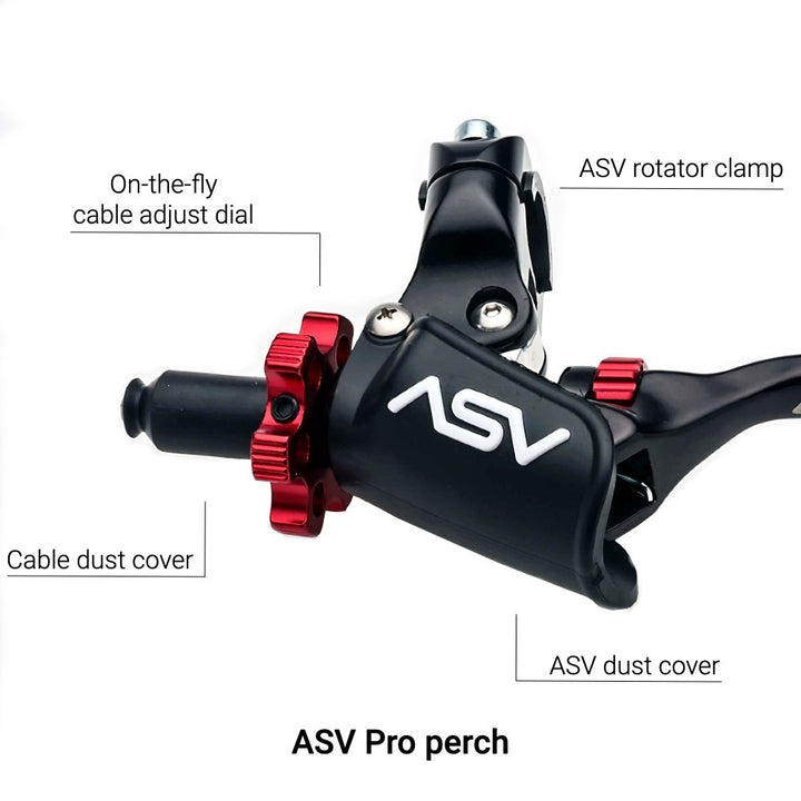 F4 PRO Clutch and Brake Lever Pair Pack w/ Perch 