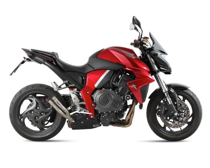 MIVV Double Gun Titanium Slip-On Exhaust (H.041.LDG) for 2008-2017 Honda CB1000R