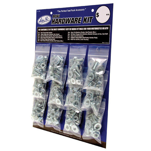 Motion Pro Tool Pack Hardware Kit Card Of 12