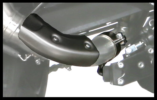 MIVV Pipe Cover (ACC.074.0) for 2017-2023 BMW G 310 GS