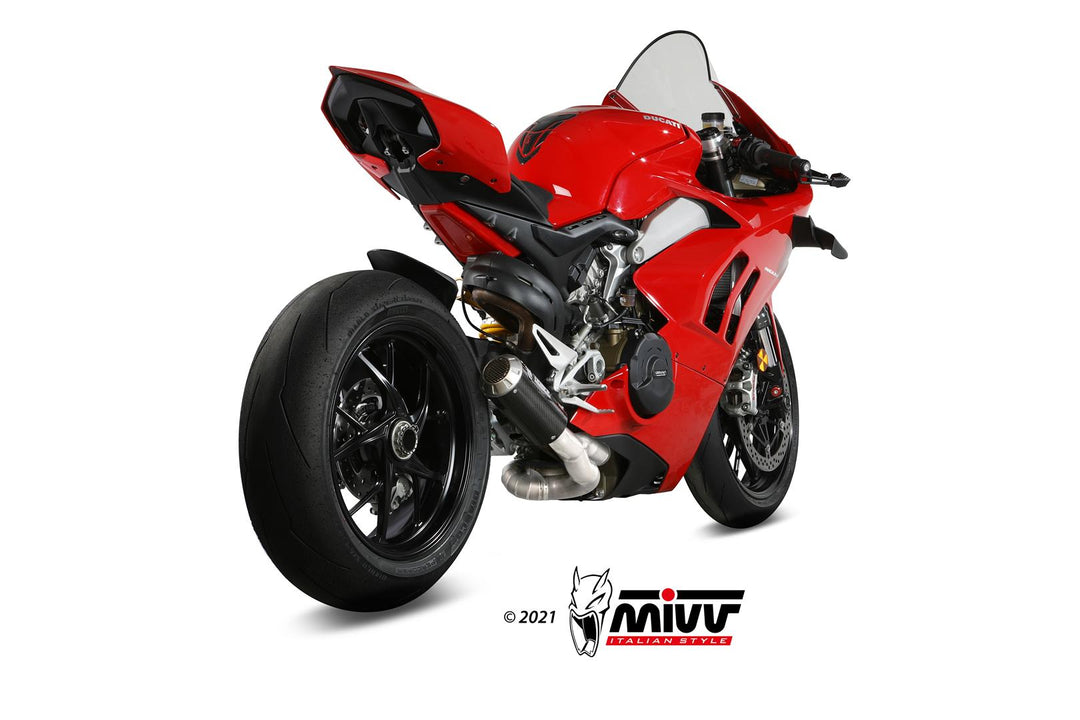 MIVV MK3 Carbon Full System Exhaust (R.DU.0006.SM3C) for 2018-2022 Ducati Panigale V4