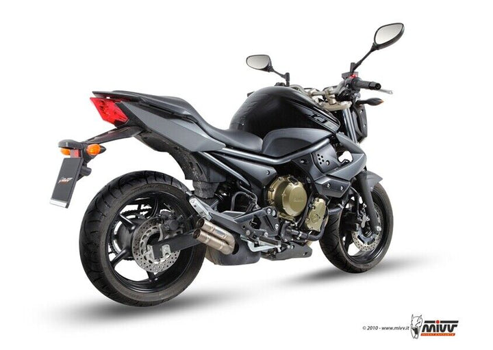 MIVV Double Gun Titanium Slip-On Exhaust (Y.032.LDG) for 2009-2016 Yamaha XJ6