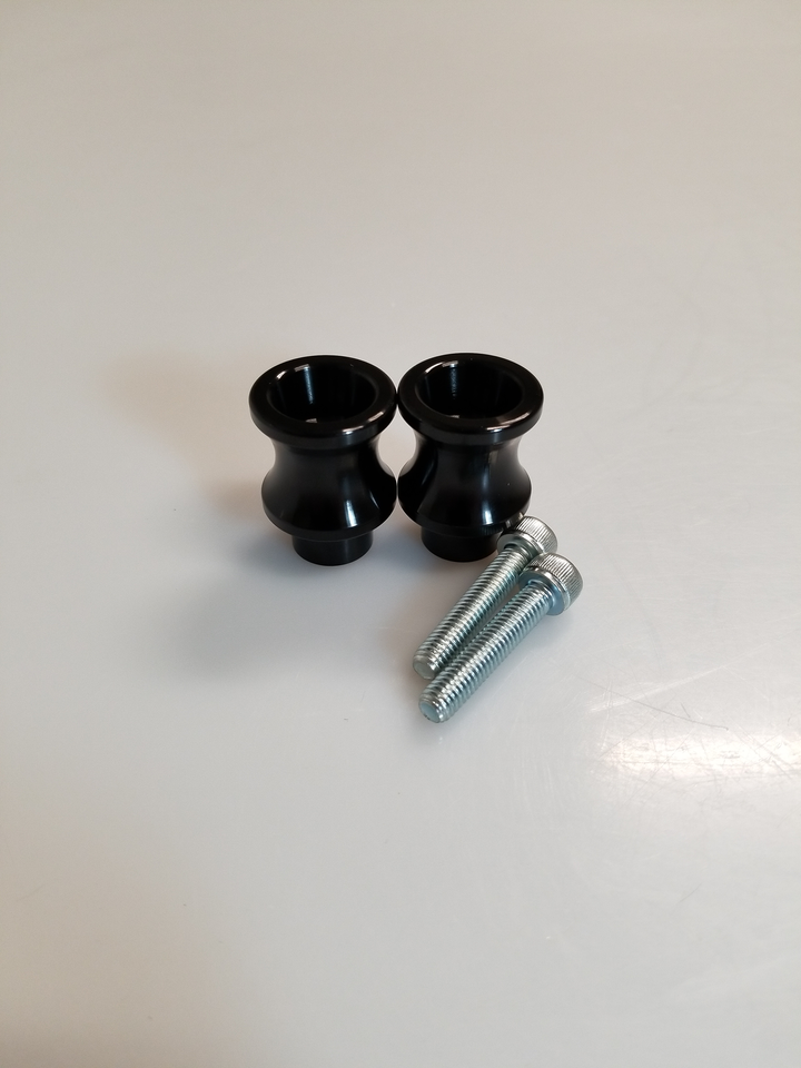 Vortex Swingarm Stepped Spools 6mm (SP605) — Black