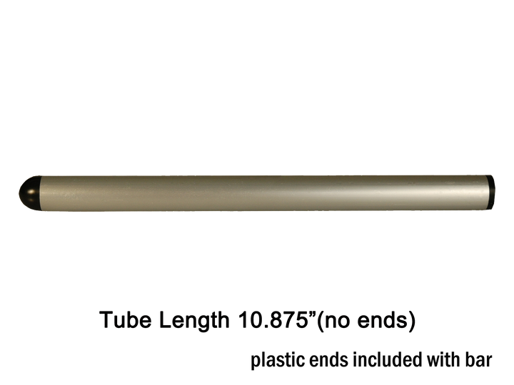 Vortex Clip-On Standard Bar 10.875 Length — Silver