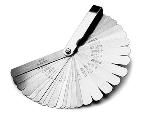 Performance Tool Feeler Gauge — 32 Blades