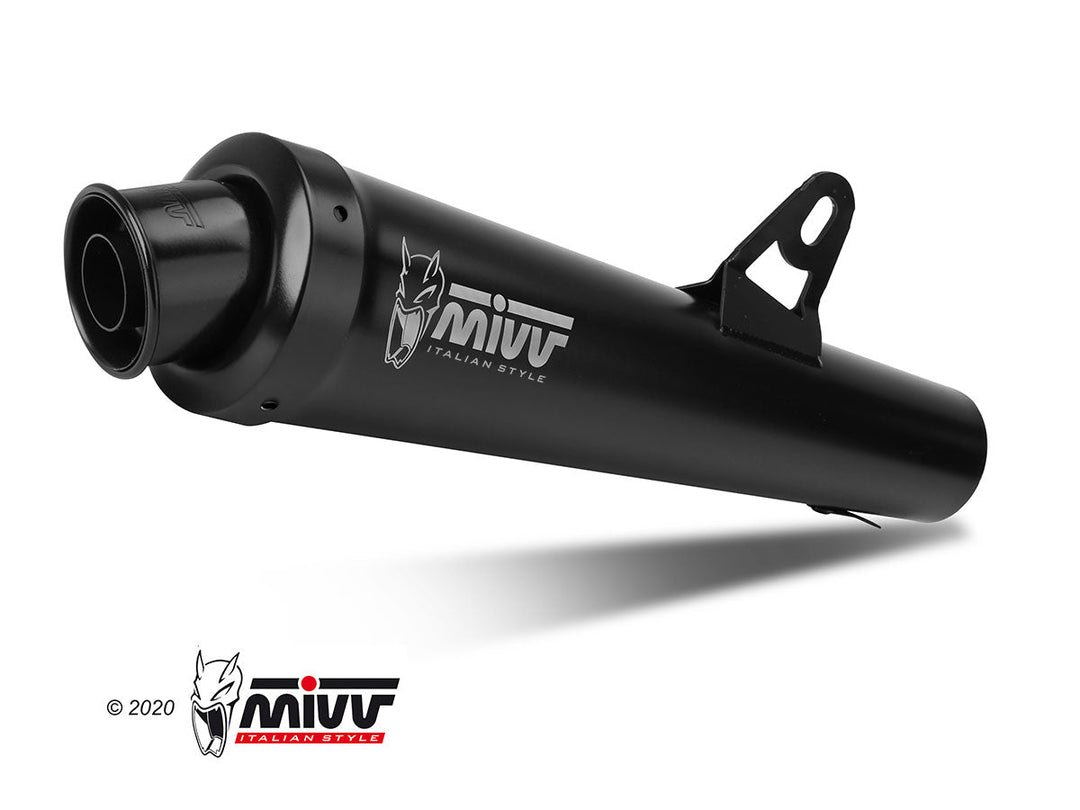 MIVV X-Cone Black Slip-On Exhaust (K.015.LC3B)