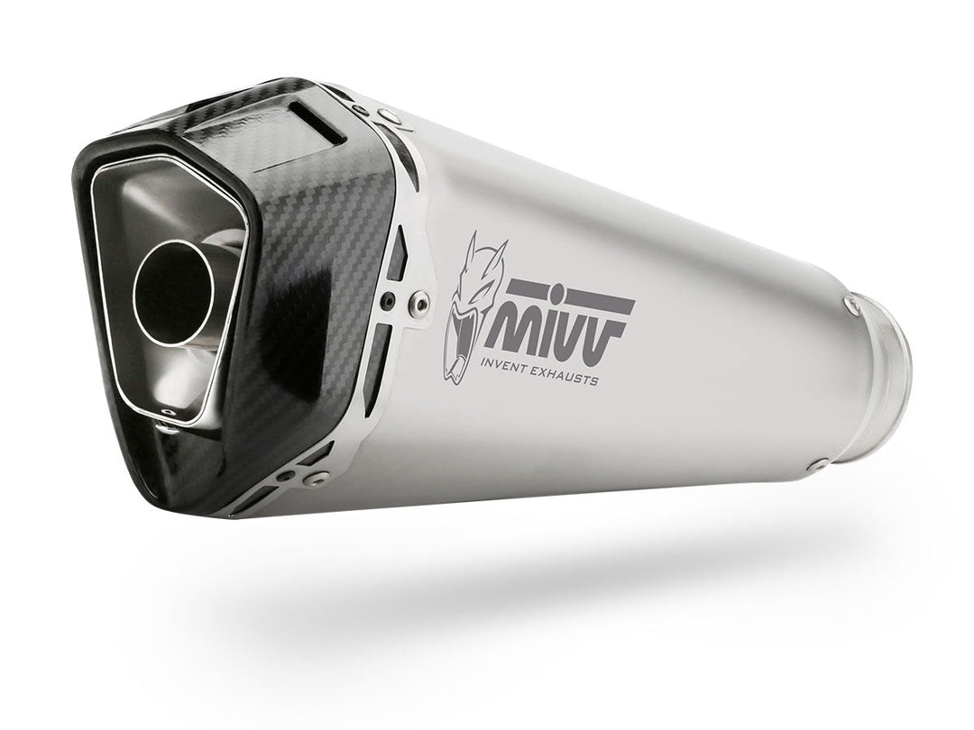 MIVV Delta Race Stainless Full System Exhaust (Y.044.LDRX) for 2014-2022 Yamaha MT-07