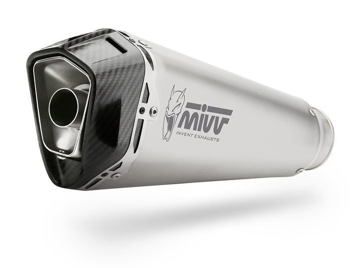 MIVV Delta Race Stainless Full System Exhaust (Y.044.LDRX) for 2014-2022 Yamaha MT-07